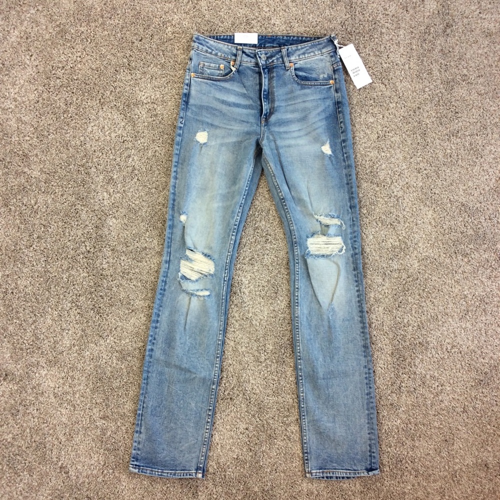 Straight High Waist Jeans
